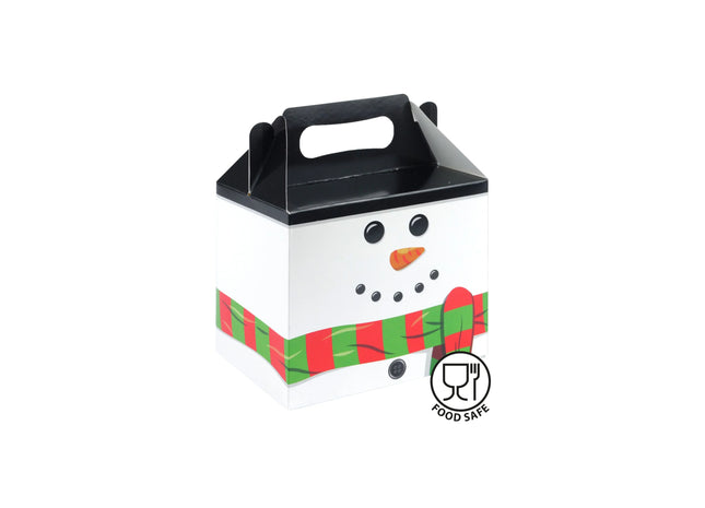 Brotdose Schneemann 14L x 9,5B x 12H cm - Kinder Brotdose Wintermotiv TK Gruppe® Grosshandel 