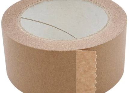 Brown Paper Packing Tape: 50mx50mm Adhesive Film for Secure Packaging and Shipping Applications TK Gruppe® Grosshandel 