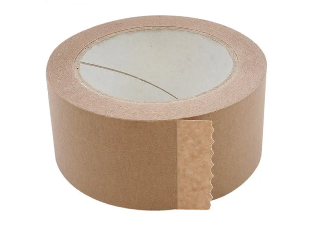 Brown Paper Packing Tape: 50mx50mm Adhesive Film for Secure Packaging and Shipping Applications TK Gruppe® Grosshandel 