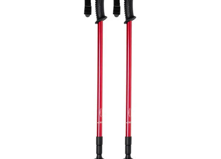 Brulen Nordic-Walking-Stöcke in Dynamischem Rot-Schwarz TK Gruppe® Grosshandel 
