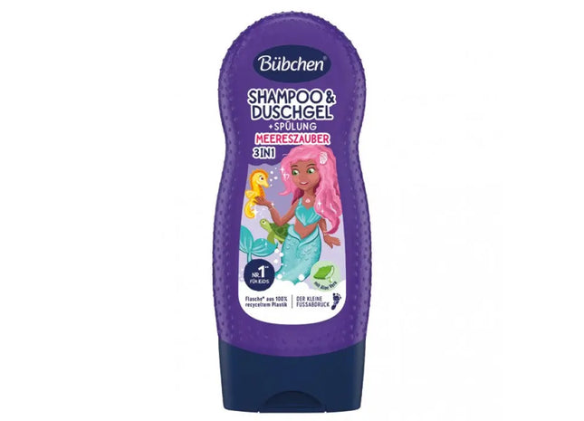 Bübchen Sea Magic 3in1 Shampoo & Duschgel 230ml - Magische Meerespflege für Kinder TK Gruppe® Grosshandel 