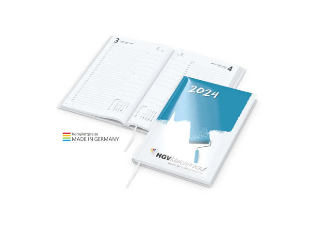 Buchkalender Basic mit 4C-Druck - Matt und Individuell Gestaltbar TK Gruppe® Grosshandel 
