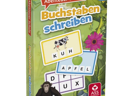 Buchstaben schreiben Lernset in Faltschachtel - Spielerisch Schreiben Lernen TK Gruppe® Grosshandel 