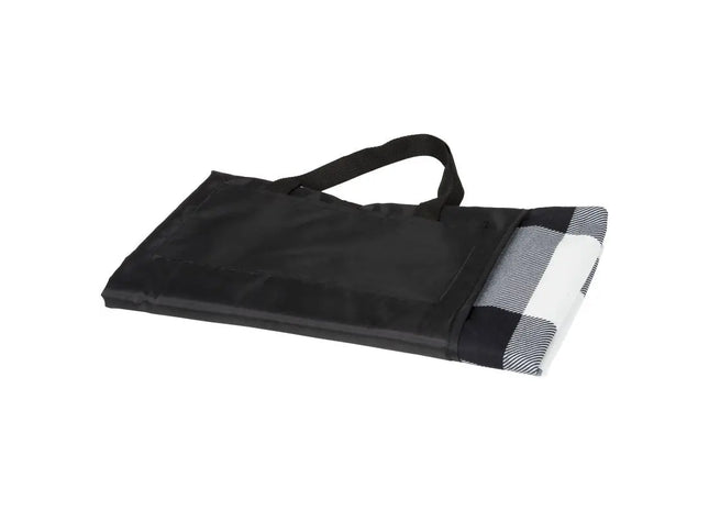 Buffalo Picknickdecke in Schwarz-Weiß-Grau - Stilvoll & Praktisch TK Gruppe® Grosshandel 