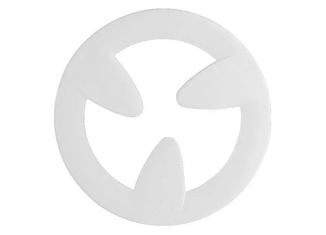 Wurfscheibe/Bumerang Design - Weiß: Vielseitiges Spielzeug für aktive Outdoor-Abenteuer TK Gruppe® Grosshandel 