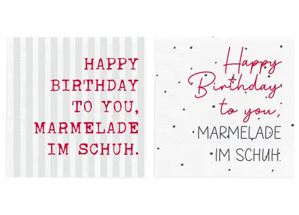 Bunny Themed Napkins, Set of 20 - Cute Rabbit Design for Easter and Spring Celebrations TK Gruppe® Grosshandel 