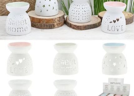 Bunte Aromalampen, 4er-Set, ca. 10cm Hoch - Für ein duftendes Zuhause TK Gruppe® Grosshandel 