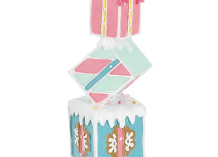 Bunte Candy-Geschenke, Farbenfrohe Süßigkeiten-Deko, Ca. 14cm Hoch TK Gruppe® Grosshandel 