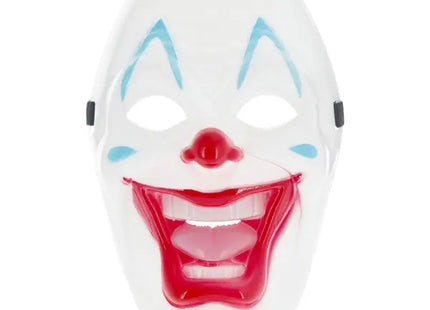Bunte Clown-Maske, Vollgesichtsabdeckung, Ideal für Kostümpartys und Karneval TK Gruppe® Grosshandel 
