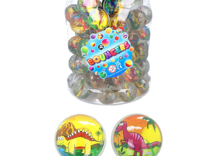 Bunte Dino-Balldüsen – 3,3 cm, 4 verschiedene Farben – Spaßspielzeug für Kinder TK Gruppe® Grosshandel 