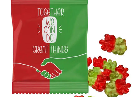 Bunte Freundschaftsbärchen mit 2 Geschmacksrichtungen, individualisierbar TK Gruppe® Grosshandel 