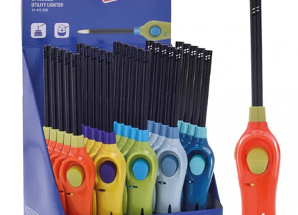 Bunte Gasfeuerzeuge 21cm in 5 Farben - Vielseitig & Sicher TK Gruppe® Grosshandel 