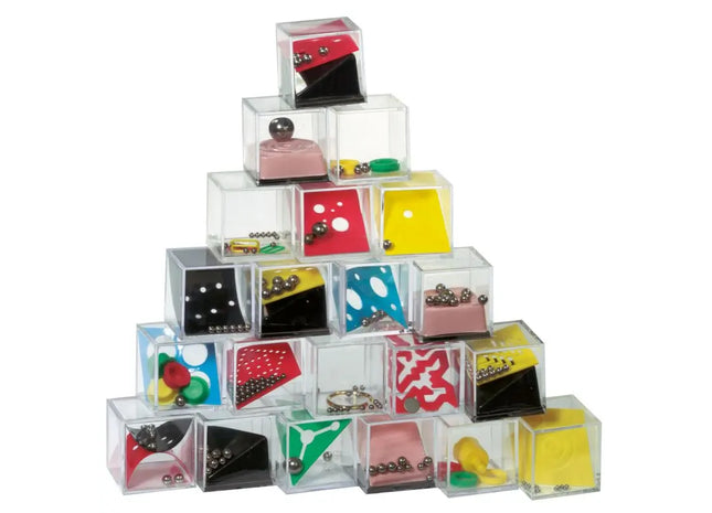 Bunte Geduldsspiele TRICKY THING, 24er Set – Preis pro Stück, vielfältig TK Gruppe® Grosshandel 