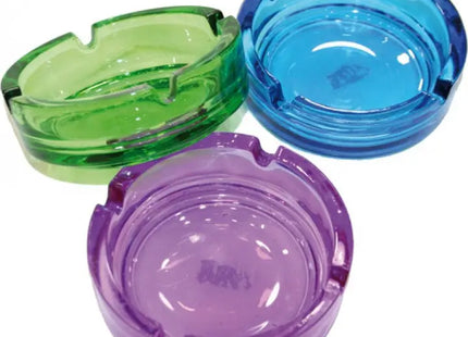 Bunte Glasaschenbecher, 10.5 x 3.8cm - Verschiedene Farben, Elegant und Robust TK Gruppe® Grosshandel 