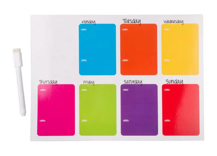 Bunte Nietix Magnet-Tafel – Vielseitige Hafttafel für kreatives und organisatorisches Gestalten TK Gruppe® Grosshandel 