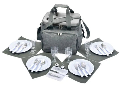 Bunte Picknick-Tasche SIDE TRIP - stilvoll, geräumig, tragbar TK Gruppe® Grosshandel 