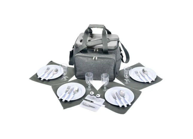 Bunte Picknick-Tasche SIDE TRIP - stilvoll, geräumig, tragbar TK Gruppe® Grosshandel 