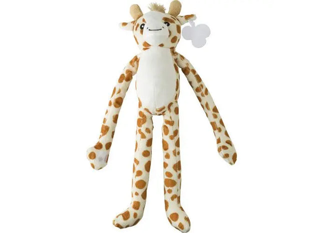 Bunte Plüschgiraffe Paisley: Weiches Kuscheltier für lustige Spielabenteuer TK Gruppe® Grosshandel 