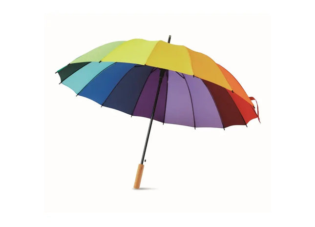 Bunte Regenschirm BOWBRELLA - Vielfarbiges Design TK Gruppe® Grosshandel 