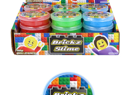 Bunte Schleimsteine, 40 g, verschiedene Farben, 7 x 2 cm, kreatives Spielen für Kinder, Partygeschenke TK Gruppe® Grosshandel 
