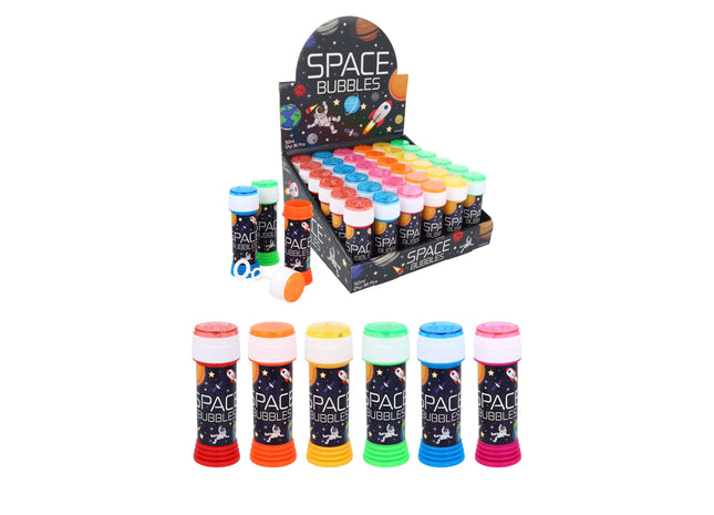 Bunte Seifenblasen-Tuben 50ml mit Labyrinth-Spiel im Deckel, 6 Farben Pack TK Gruppe® Grosshandel 