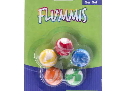 Bunte Springbälle im 5er-Set, Ø 2,7 cm - Flummi-Spaß für Kinder und Erwachsene TK Gruppe® Grosshandel 