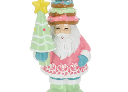 Bunter Candy Weihnachtsmann, Festliche Dekofigur, 14,5 cm Hoch TK Gruppe® Grosshandel 