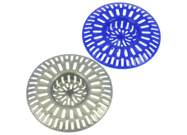 Bunter Kunststoff Abflusssieb 8cm – Verschiedene Farben, Vielseitig Einsetzbar TK Gruppe® Grosshandel 