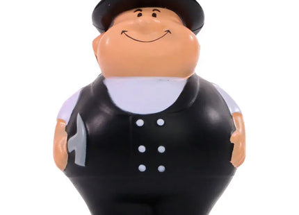 Bunter SQUEEZIES Dachdecker Bert Stressball - Spaßiges Schreibtischspielzeug & Entspannungshilfe TK Gruppe® Grosshandel 