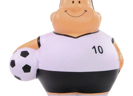 Bunter SQUEEZIES Soccer Bert - Mehrfarbiges Fußball-Antistress-Spielzeug TK Gruppe® Grosshandel 