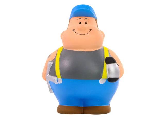 Bunter SQUEEZIES Trucker Bert - Mehrfarbiger LKW-Fahrer Antistress-Spielzeug TK Gruppe® Grosshandel 