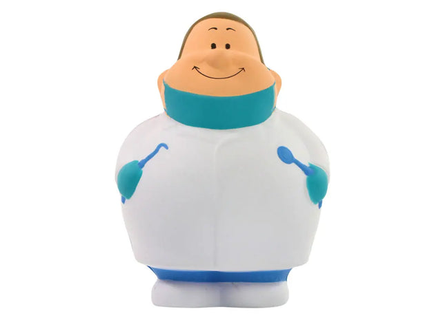 Bunter SQUEEZIES Zahnarzt Bert - Mehrfarbiges Zahnarzt-Antistress-Spielzeug TK Gruppe® Grosshandel 