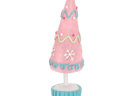 Bunter Süßigkeiten-Weihnachtsbaum, Festliche Deko, 13 cm Höhe TK Gruppe® Grosshandel 