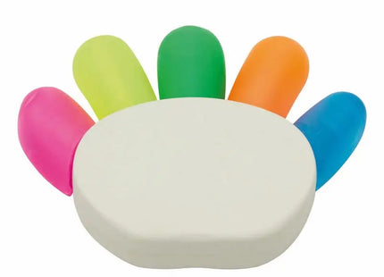 Bunter Textmarker HANDS UP - Leuchtend & Vielseitig TK Gruppe® Grosshandel 