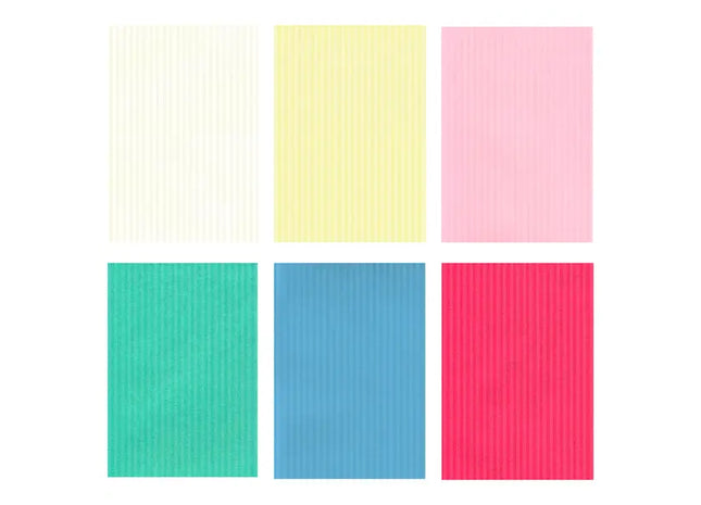 Buntes Geschenkpapier, Uni-Farben, 70x200 cm, 6er-Pack, Vielseitig Einsetzbar TK Gruppe® Grosshandel 