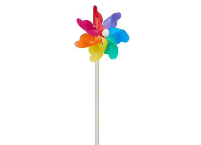Buntes Mini-Spinner-Rad, Einfaches Design, Klein, ca. 11cm Durchmesser x 30cm Höhe (89 Zeichen) TK Gruppe® Grosshandel 
