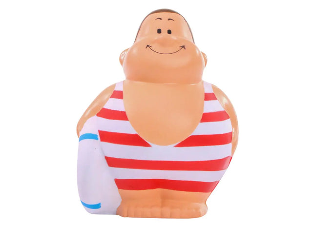 Buntes SQUEEZIES Schwimmer Bert - Antistress-Spielzeug für den Schreibtisch TK Gruppe® Grosshandel 