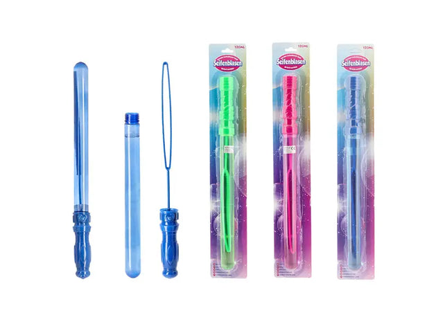 Buntes Seifenblasenschwert in Verschiedenen Farben – Spaß für Draußen TK Gruppe® Grosshandel 