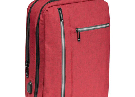 Burgunder Nylon Rucksack – Stilvoll & Wasserabweisend für Jeden Tag TK Gruppe® Grosshandel 