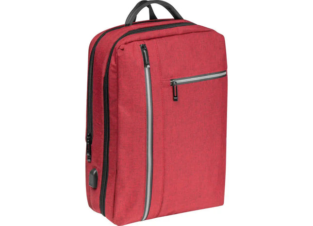 Burgunder Nylon Rucksack – Stilvoll & Wasserabweisend für Jeden Tag TK Gruppe® Grosshandel 