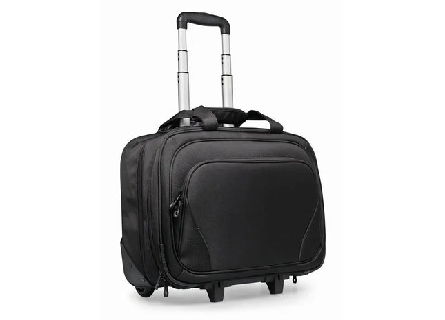 Business-Rollkoffer MACAU TROLLEY - schwarz: Stilvoller Trolley für Geschäftsreisen TK Gruppe® Grosshandel 