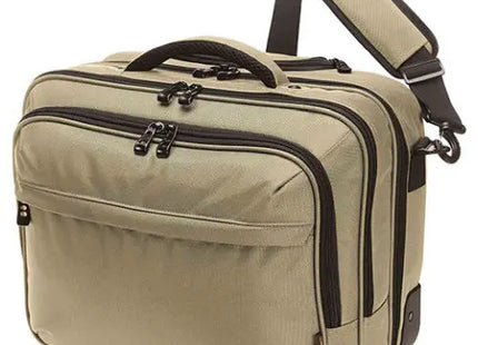 Business-Trolley MISSION - Professioneller Büro-Reisetrolley in Beige TK Gruppe® Grosshandel 