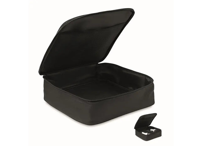 CABAG 600D RPET Ladekabel-Tasche - Tiefschwarz TK Gruppe® Grosshandel 