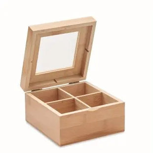 CAMPO TEA Bambus-Teebox: Natürliches Holzdesign TK Gruppe® Grosshandel 