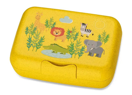 CANDY L AFRICA Lunchbox mit Trennschale - Organic Yellow Praktisch & Umweltfreundlich Vielseitige Aufbewahrung TK Gruppe® Grosshandel 