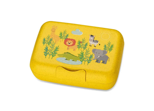 CANDY L AFRICA Lunchbox mit Trennschale - Organic Yellow Praktisch & Umweltfreundlich Vielseitige Aufbewahrung TK Gruppe® Grosshandel 
