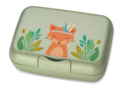 CANDY L HARRY Lunchbox mit Trennschale - Organic Green Praktisch & Umweltfreundlich Vielseitige Aufbewahrung TK Gruppe® Grosshandel 