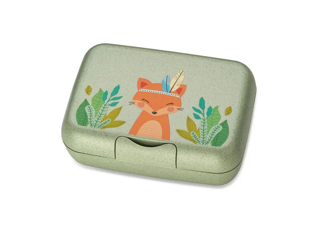 CANDY L HARRY Lunchbox mit Trennschale - Organic Green Praktisch & Umweltfreundlich Vielseitige Aufbewahrung TK Gruppe® Grosshandel 