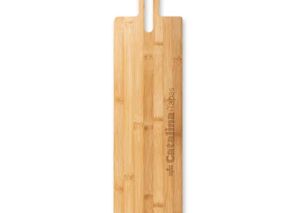 CARAWAY LONG Natur Bambus-Servierbrett - Ästhetisch & Praktisch für jede Gelegenheit TK Gruppe® Grosshandel 