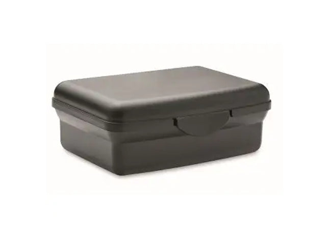 CARMANY Lunchbox aus recyceltem PP, 800 ml - Schwarz, Nachhaltige Aufbewahrungslösung TK Gruppe® Grosshandel 